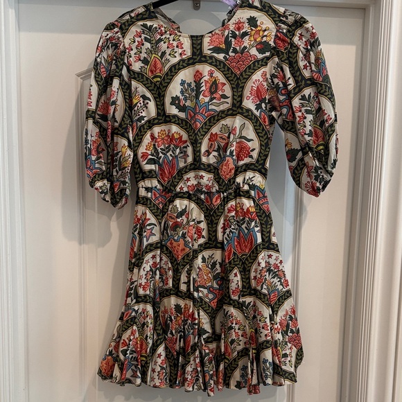 RHODE Multicolor Floral Mini Dress - Picture 1 of 2
